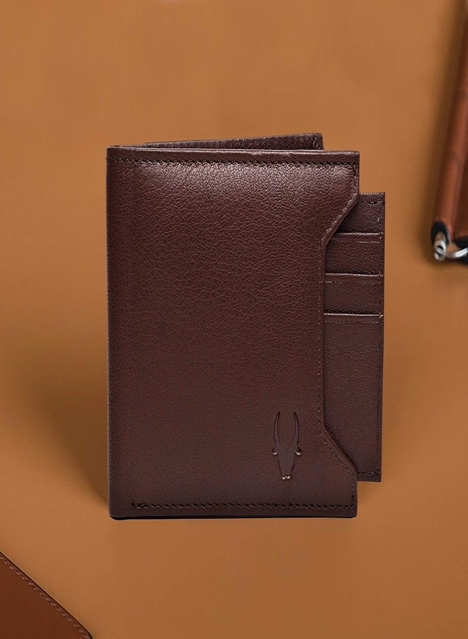 WildHorn Leather Wallet And Classic Belt Combo For Men, Brown - Image 3